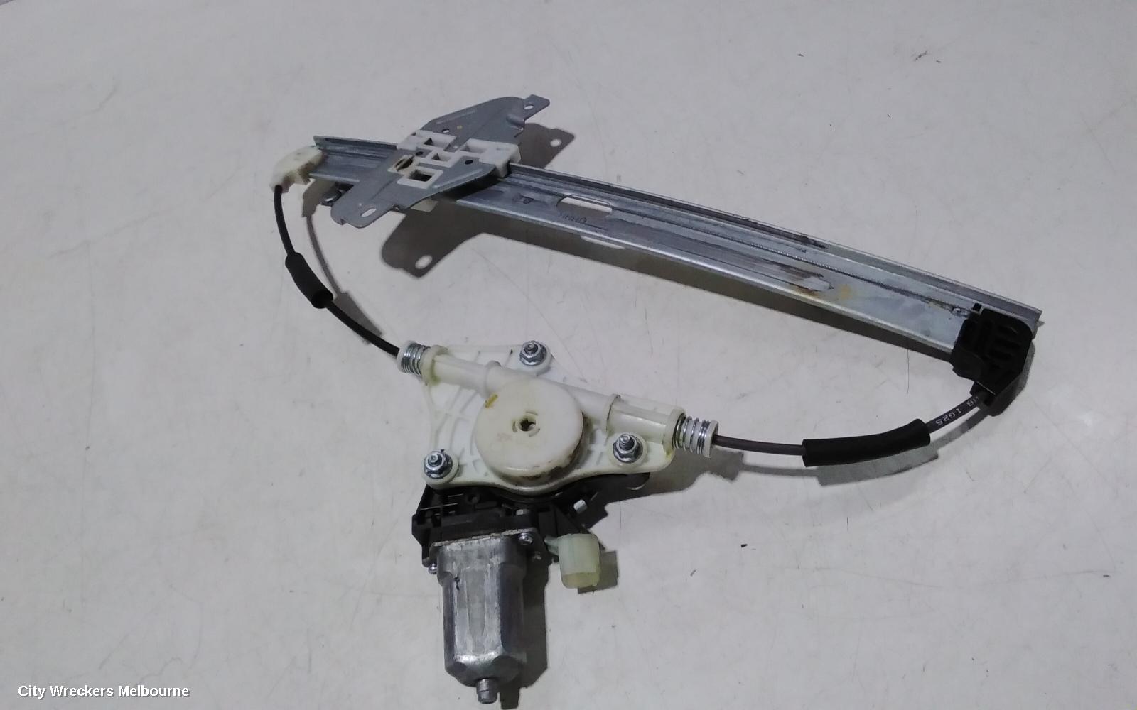 KIA RIO RIGHT REAR WND REG/MOTOR, UB, DOOR REG ASSY (REG AND MOTOR), 5DR HATCH, 08/2011 - 11/2016