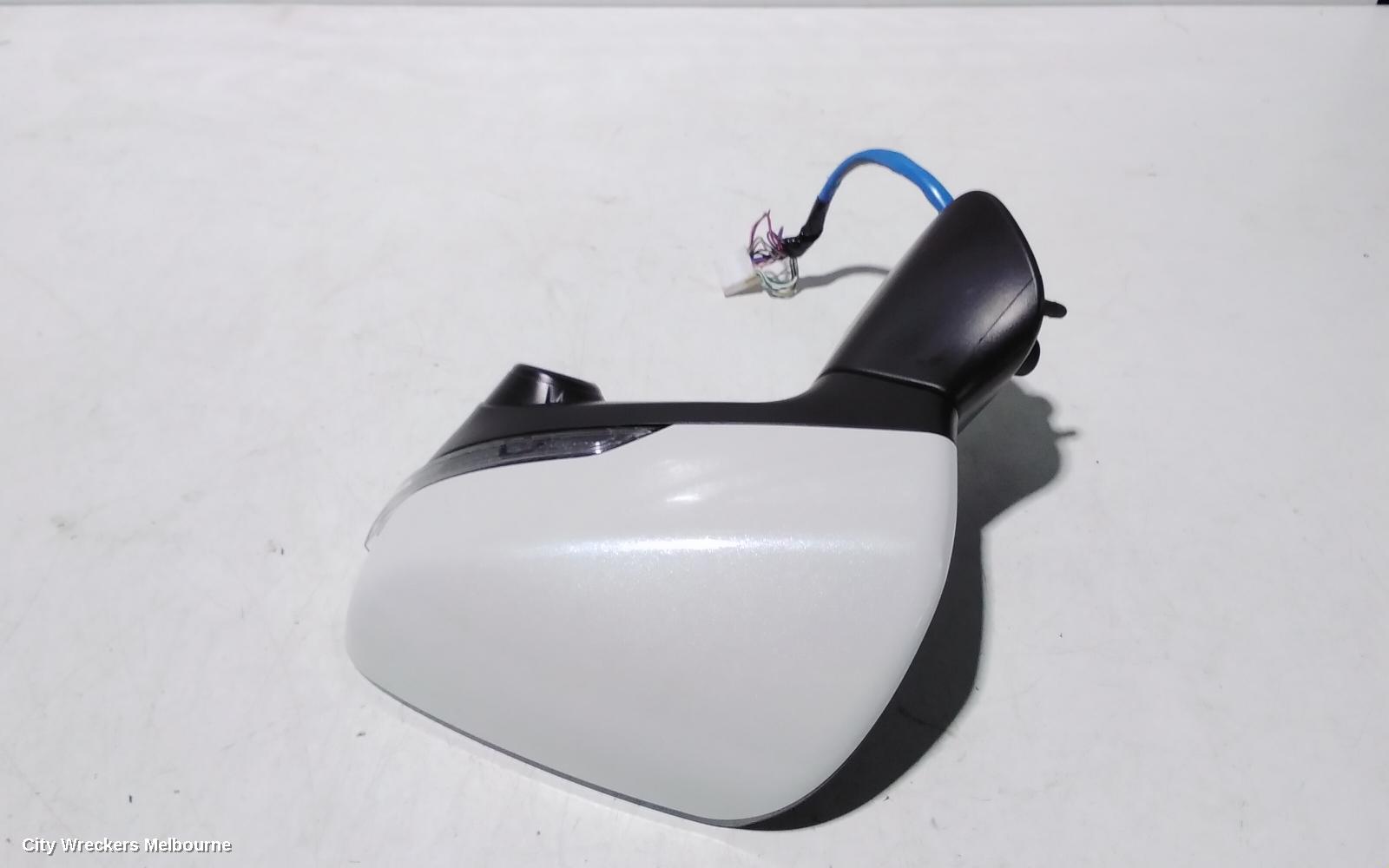 SUBARU OUTBACK LEFT DOOR MIRROR, 6TH GEN, POWER FOLD, HEATED, W/ CAMERA TYPE, 12/2017 - 12/2020