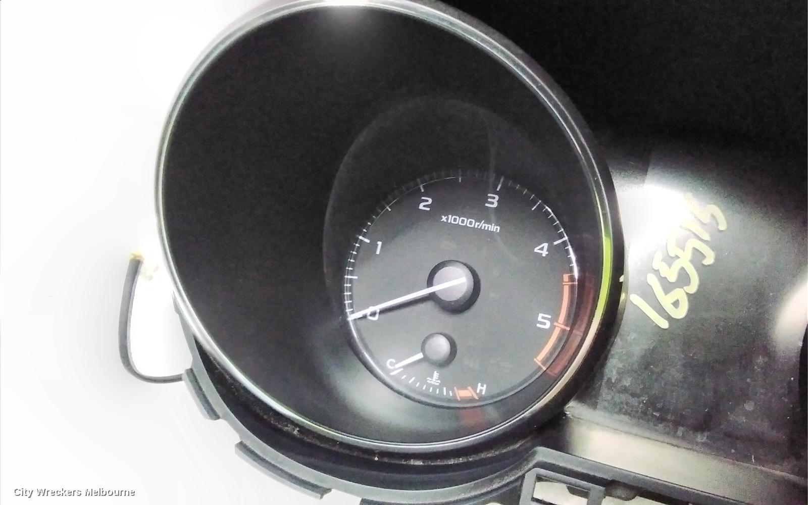 SUBARU OUTBACK INSTRUMENT CLUSTER, DIESEL, 2.0, AUTO T/M, 6TH GEN, 08/2014 - 12/2020