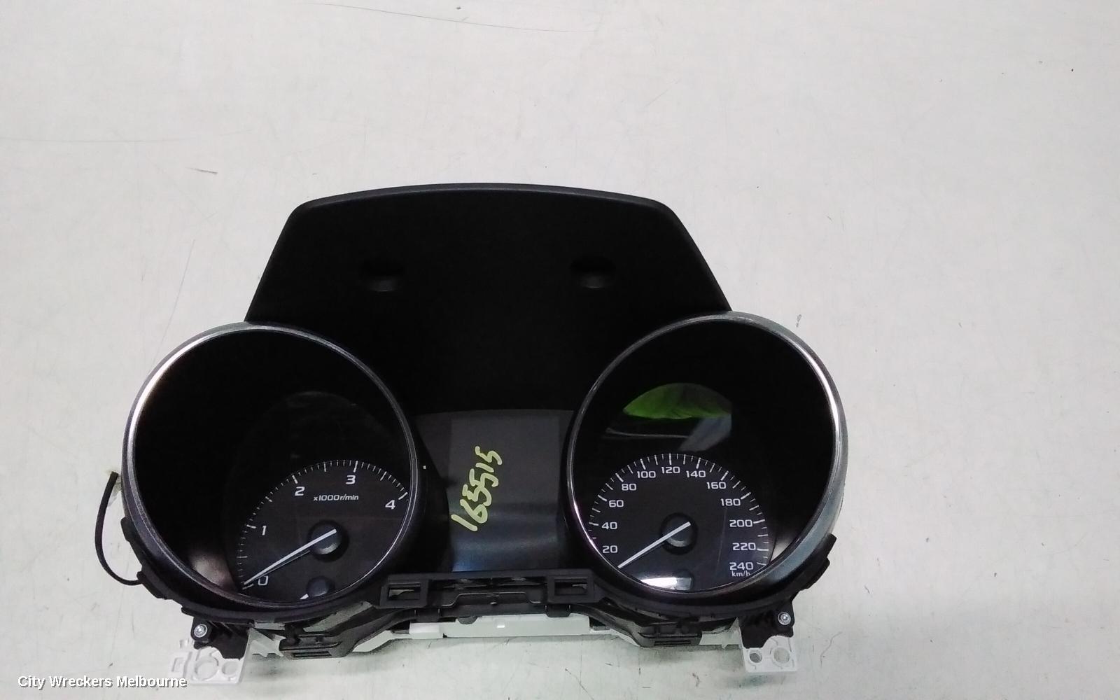 SUBARU OUTBACK INSTRUMENT CLUSTER, DIESEL, 2.0, AUTO T/M, 6TH GEN, 08/2014 - 12/2020