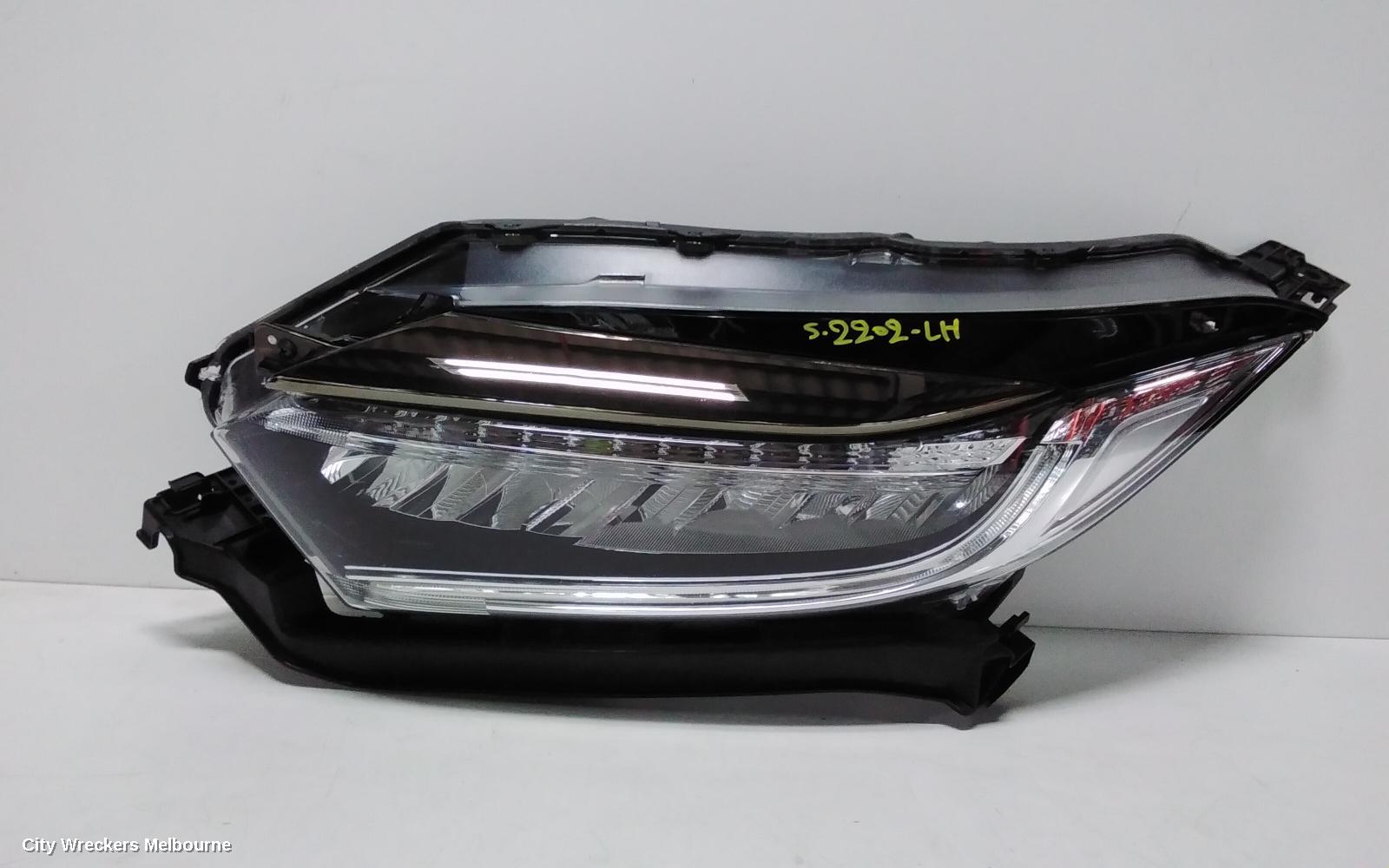 HONDA HRV LEFT HEADLAMP, RU5, VTI-S/RS/VTI-LX, LED TYPE, 07/2018 - 10/2021