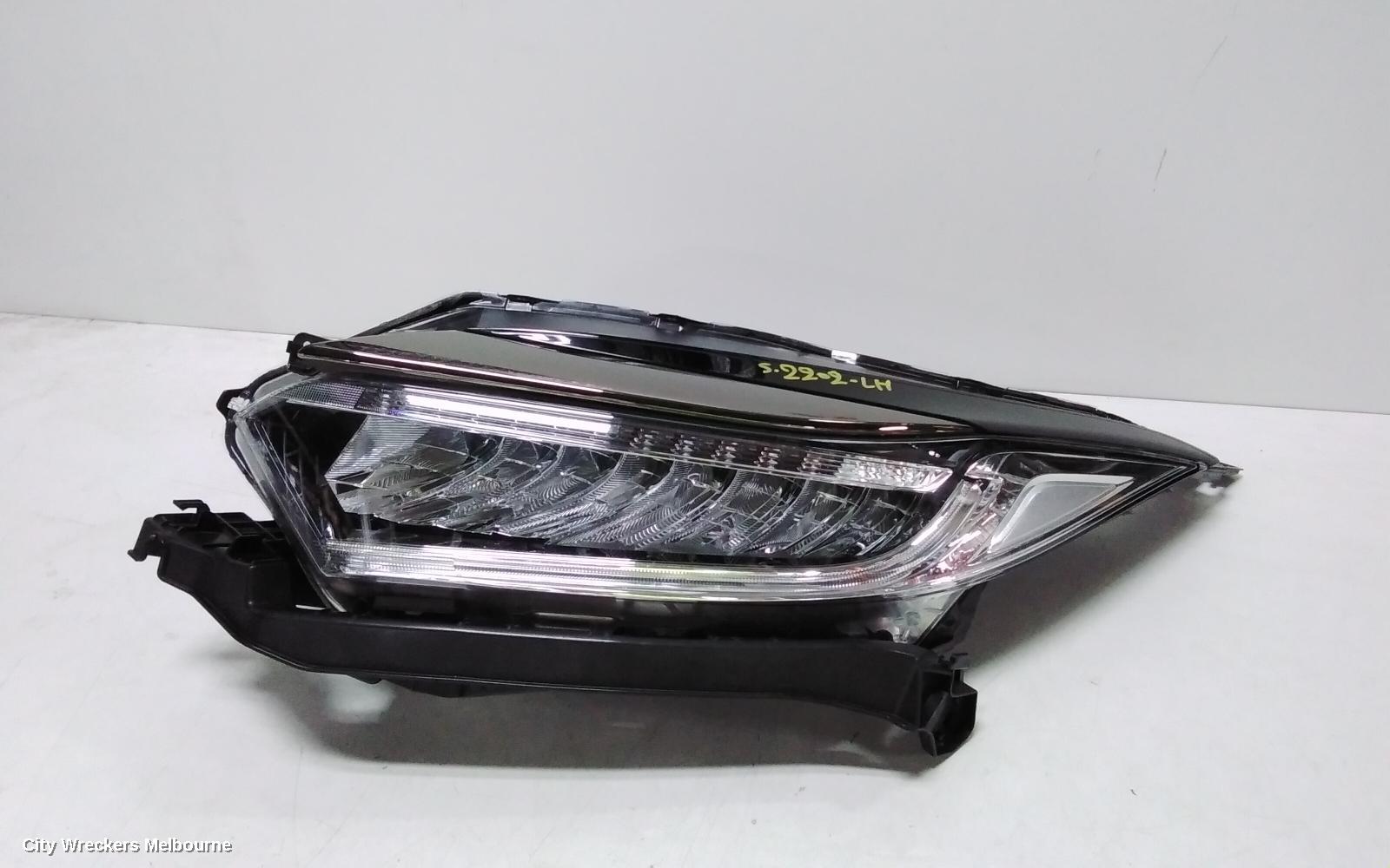 HONDA HRV LEFT HEADLAMP, RU5, VTI-S/RS/VTI-LX, LED TYPE, 07/2018 - 10/2021