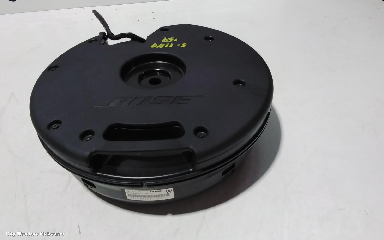 RENAULT KALEOS RADIO/CD/DVD/SAT/TV, SUBWOOFER, H45, 09/2008 - 04/2016