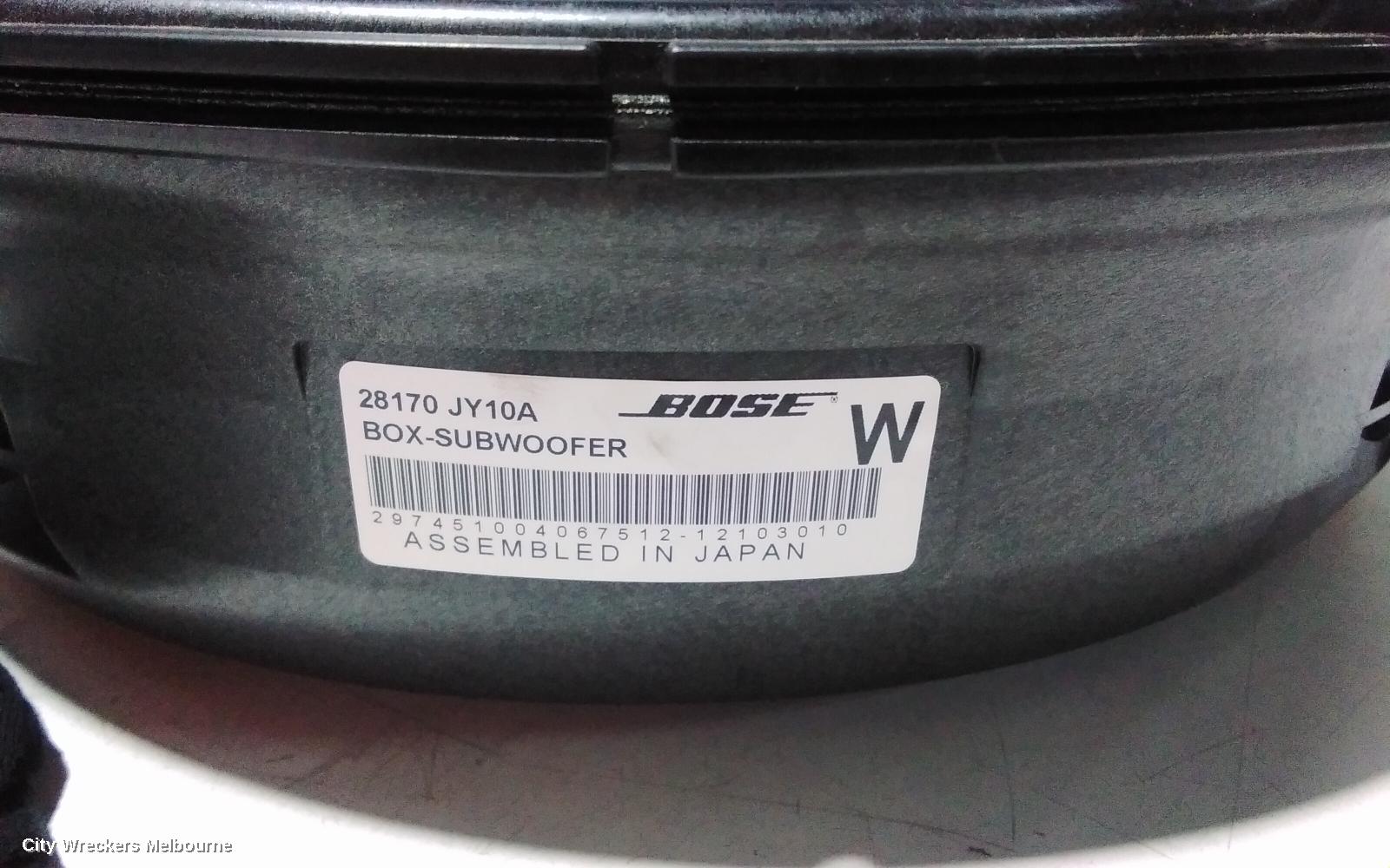 RENAULT KALEOS RADIO/CD/DVD/SAT/TV, SUBWOOFER, H45, 09/2008 - 04/2016