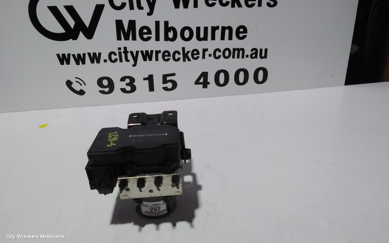 HYUNDAI VELOSTER ABS PUMP/MODULATOR, FS, TURBO, 07/2012 - 04/2015
