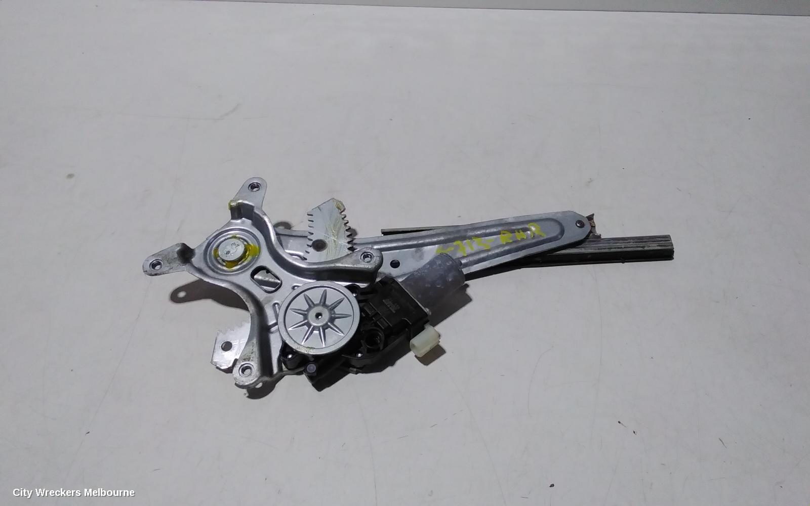 SUZUKI VITARA RIGHT REAR WND REG/MOTOR, VITARA, LY (VIN TSM), 06/2015 ONWARDS