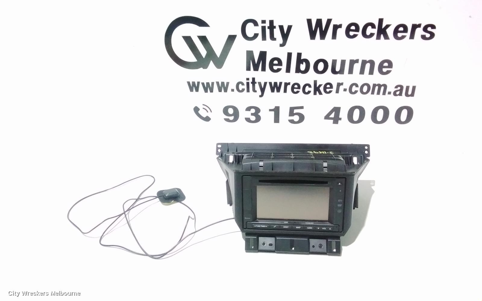HONDA ODYSSEY RADIO/CD/DVD/SAT/TV, RB3, 04/2009 - 12/2013