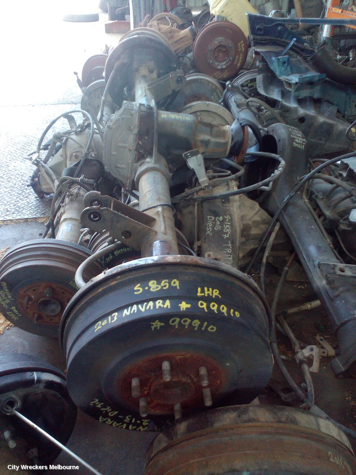 NISSAN NAVARA REAR DIFF ASSEMBLY, D40 (VIN VSK), 2.5, YD25, DIESEL, 2WD, 3.357 RATIO, AUTO T/M, LSD, ABS TYPE, 09/2005 - 08/2015