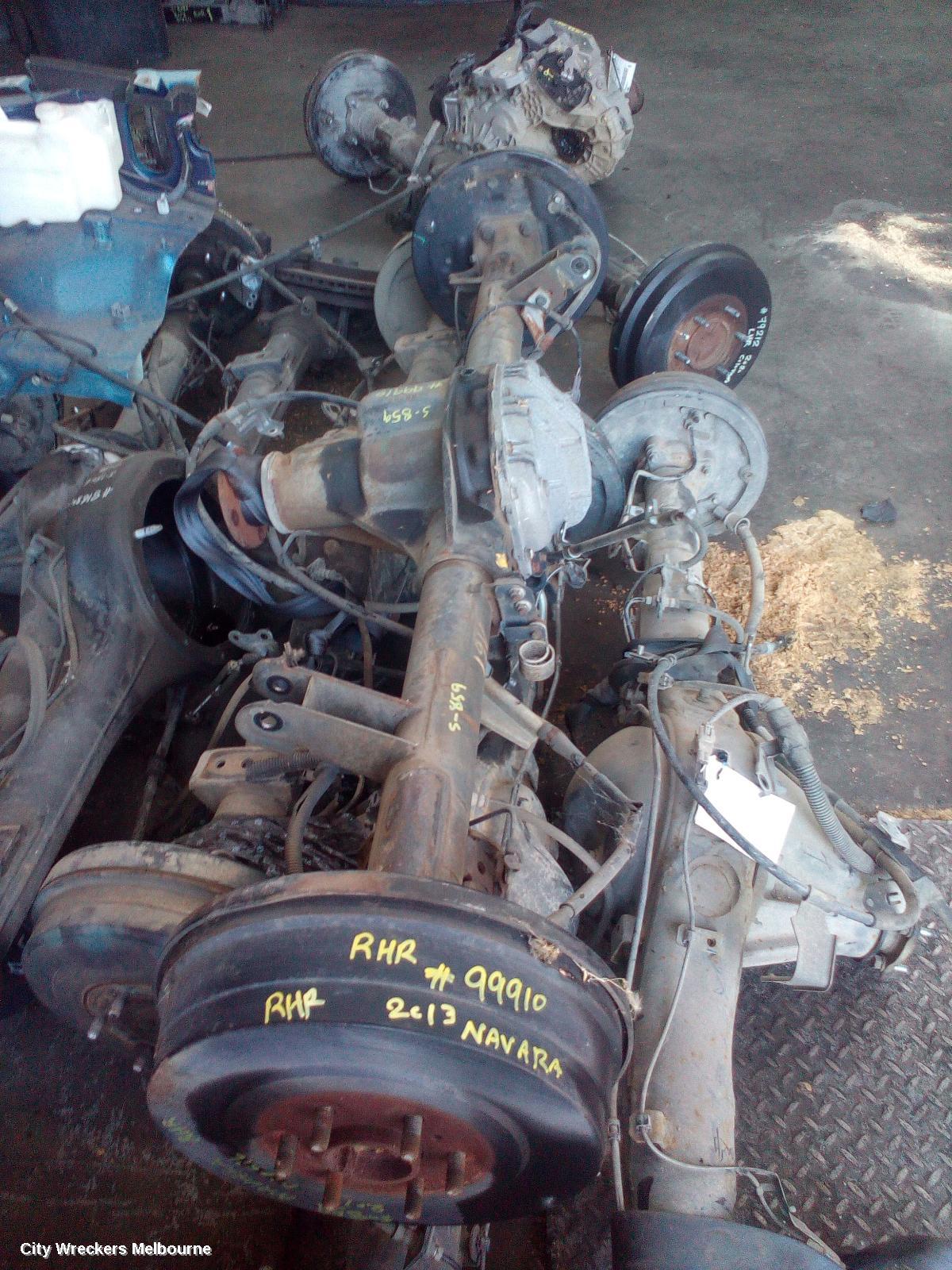 NISSAN NAVARA REAR DIFF ASSEMBLY, D40 (VIN VSK), 2.5, YD25, DIESEL, 2WD, 3.357 RATIO, AUTO T/M, LSD, ABS TYPE, 09/2005 - 08/2015