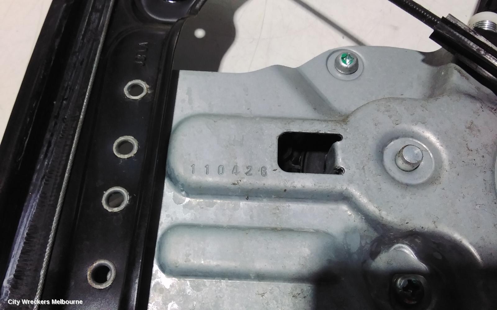 HOLDEN CRUZE LEFT FRONT WINDOW REG/MOTOR, JH, 03/2011 - 01/2017