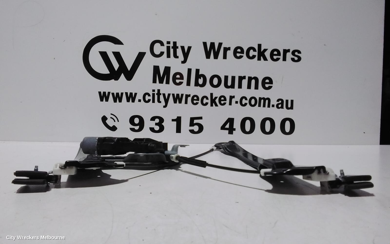 HOLDEN CRUZE LEFT FRONT WINDOW REG/MOTOR, JH, 03/2011 - 01/2017