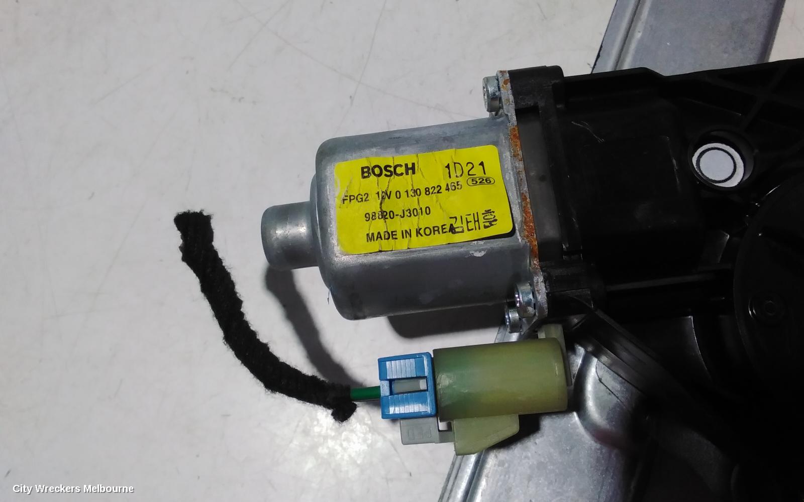 HOLDEN CRUZE LEFT REAR WND REG/MOTOR, JG-JH, 03/2009 - 01/2017
