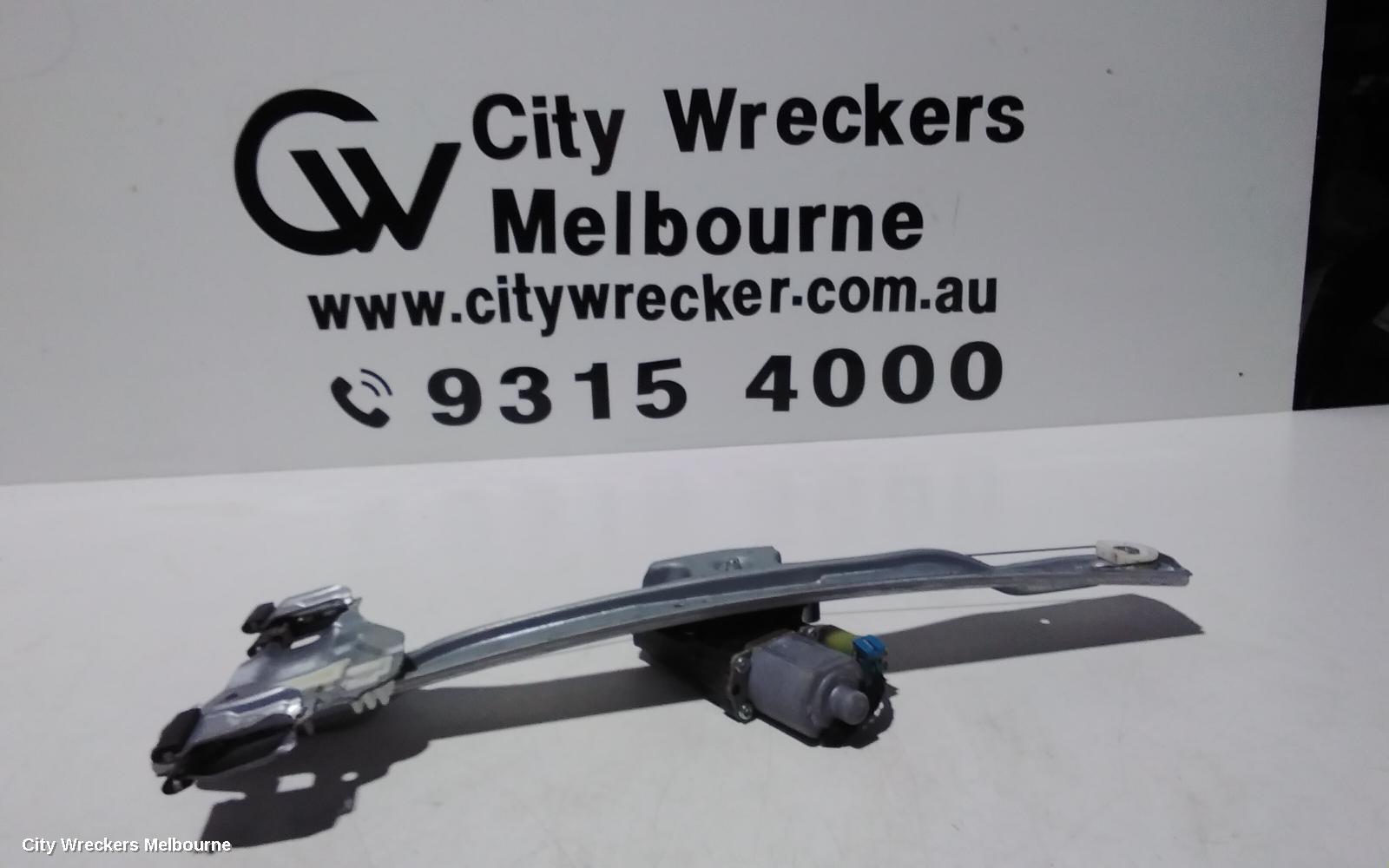 HOLDEN CRUZE RIGHT REAR WND REG/MOTOR, JG-JH, 03/2009 - 01/2017