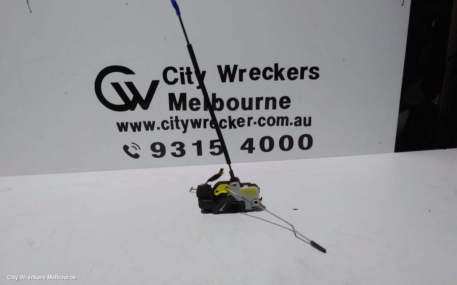 HOLDEN CRUZE DOOR/BOOT/GATE LOCK, LEFT FRONT DOOR LOCK, JG-JH, 03/2009 - 01/2017