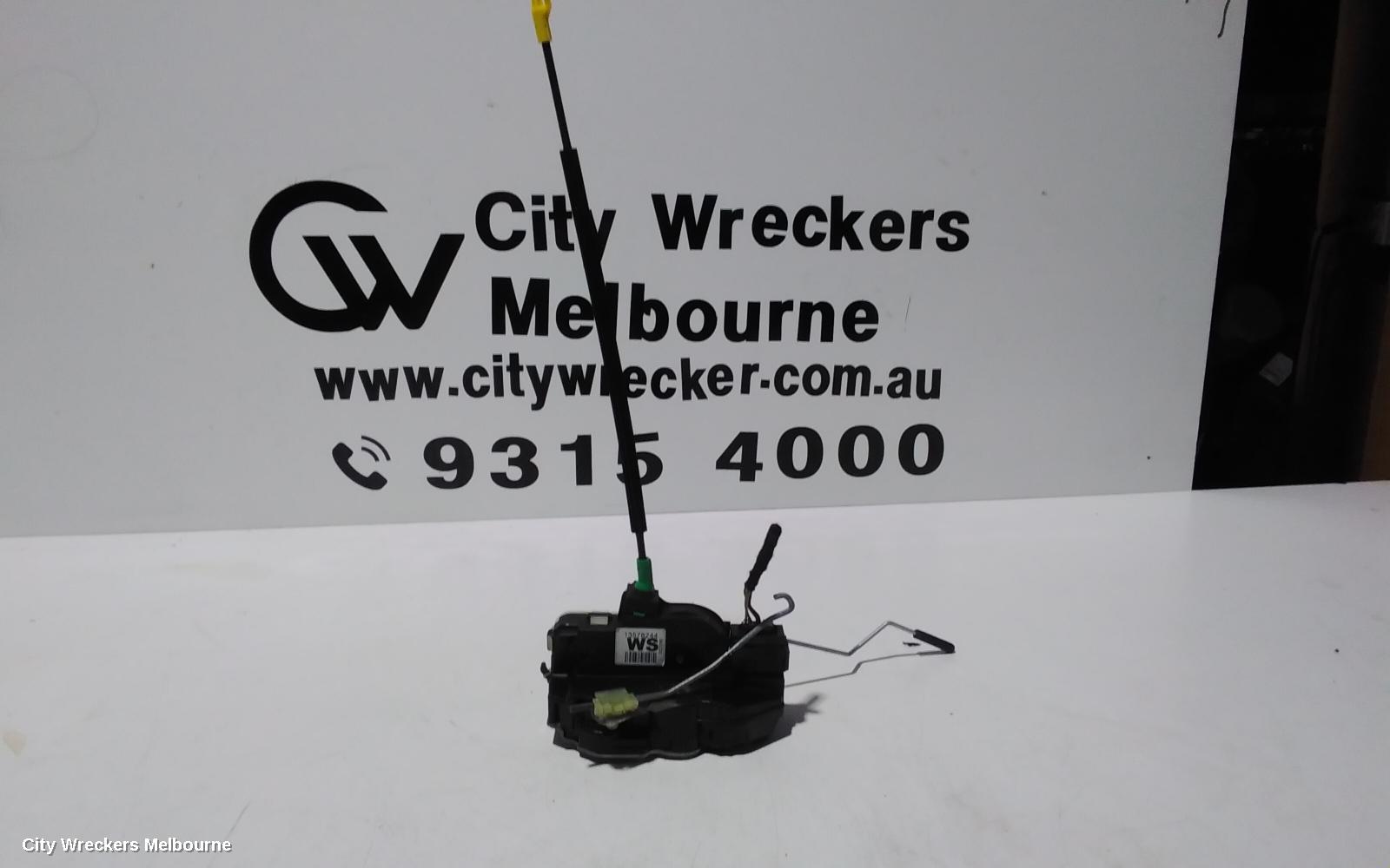 HOLDEN CRUZE DOOR/BOOT/GATE LOCK, LEFT REAR DOOR LOCK, JG-JH, 03/2009 - 01/2017