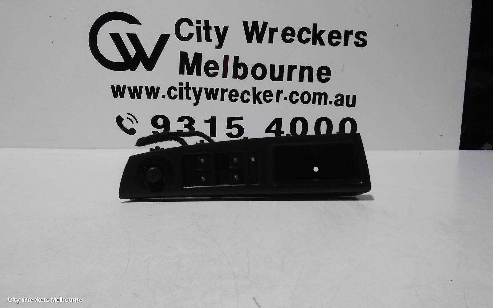 HOLDEN CRUZE PWR DR WIND SWITCH, RH FRONT (MASTER SWITCH), JH, 03/2011 - 01/2017