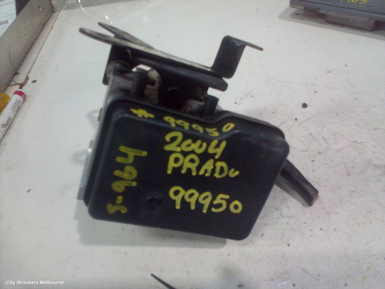 TOYOTA PRADO ABS PUMP/MODULATOR, 120 SERIES, ABS ONLY, P/N 44510-60060, 02/2003 - 10/2009