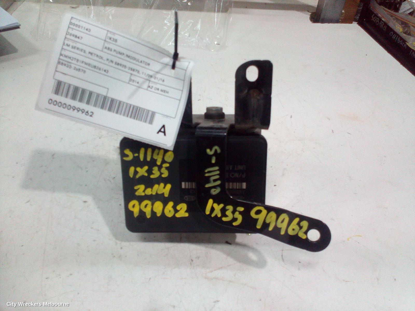 HYUNDAI IX35 ABS PUMP/MODULATOR, LM SERIES, PETROL, P/N 58920-2S870, 11/2009 - 01/2016
