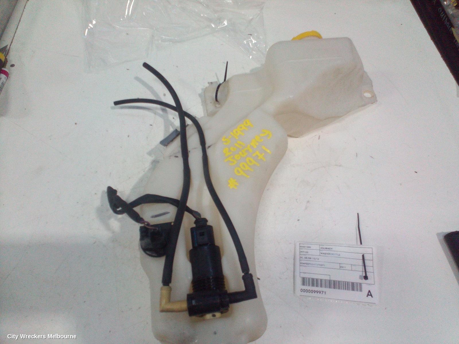 DODGE JOURNEY WASHER BOTTLE, JC, 05/2008 - 12/2016