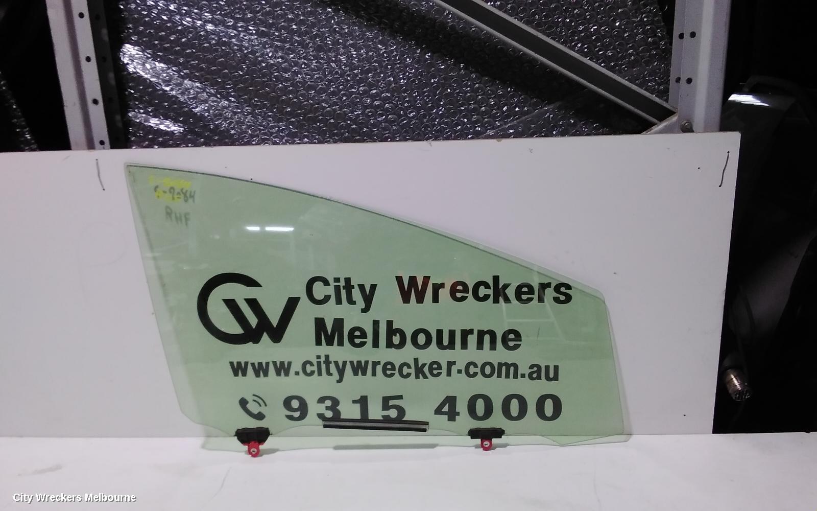 TOYOTA PRIUS RIGHT FRONT DOOR WINDOW, ZVW40R, PRIUS V, 05/2012 - 03/2021