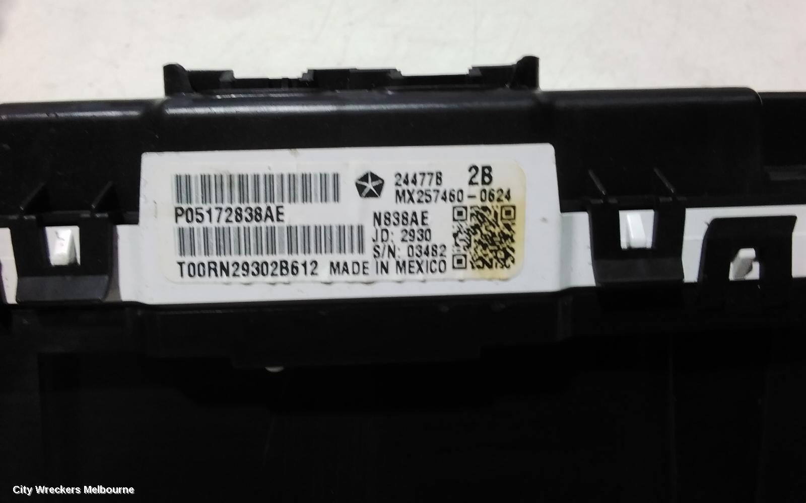 TOYOTA PRIUS INSTRUMENT CLUSTER, ZVW40R, PRIUS V, DISPLAY CLUSTER, 05/2012 - 05/2015