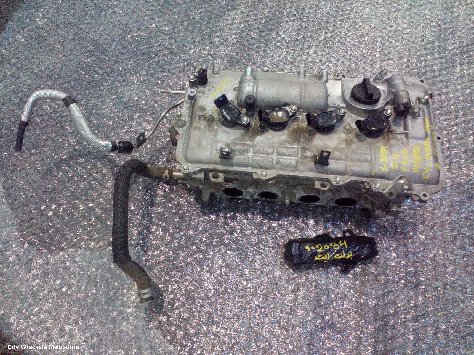 TOYOTA PRIUS CYLINDER HEAD, ZVW40R, PRIUS V, PETROL, 1.8, 2ZR-FXE, 05/2012 - 03/2021