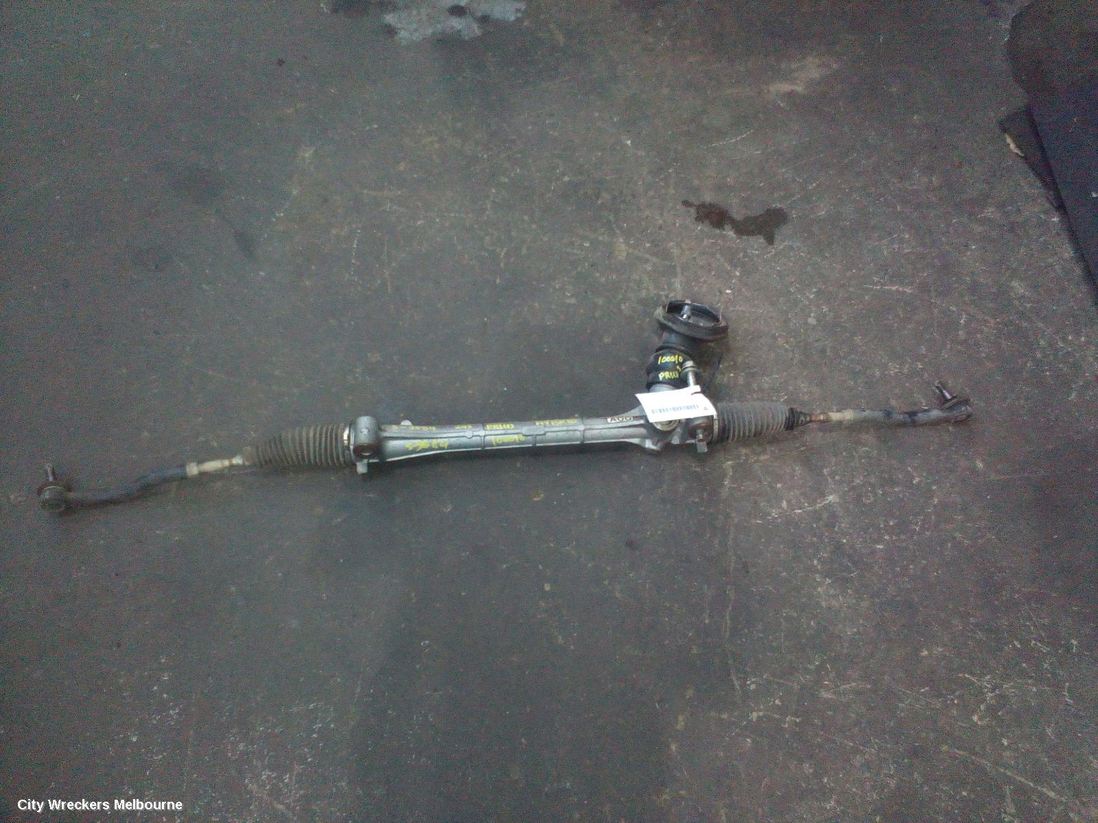TOYOTA PRIUS STEERING BOX/RACK, ZVW40R, PRIUS V, 05/2012 - 03/2021