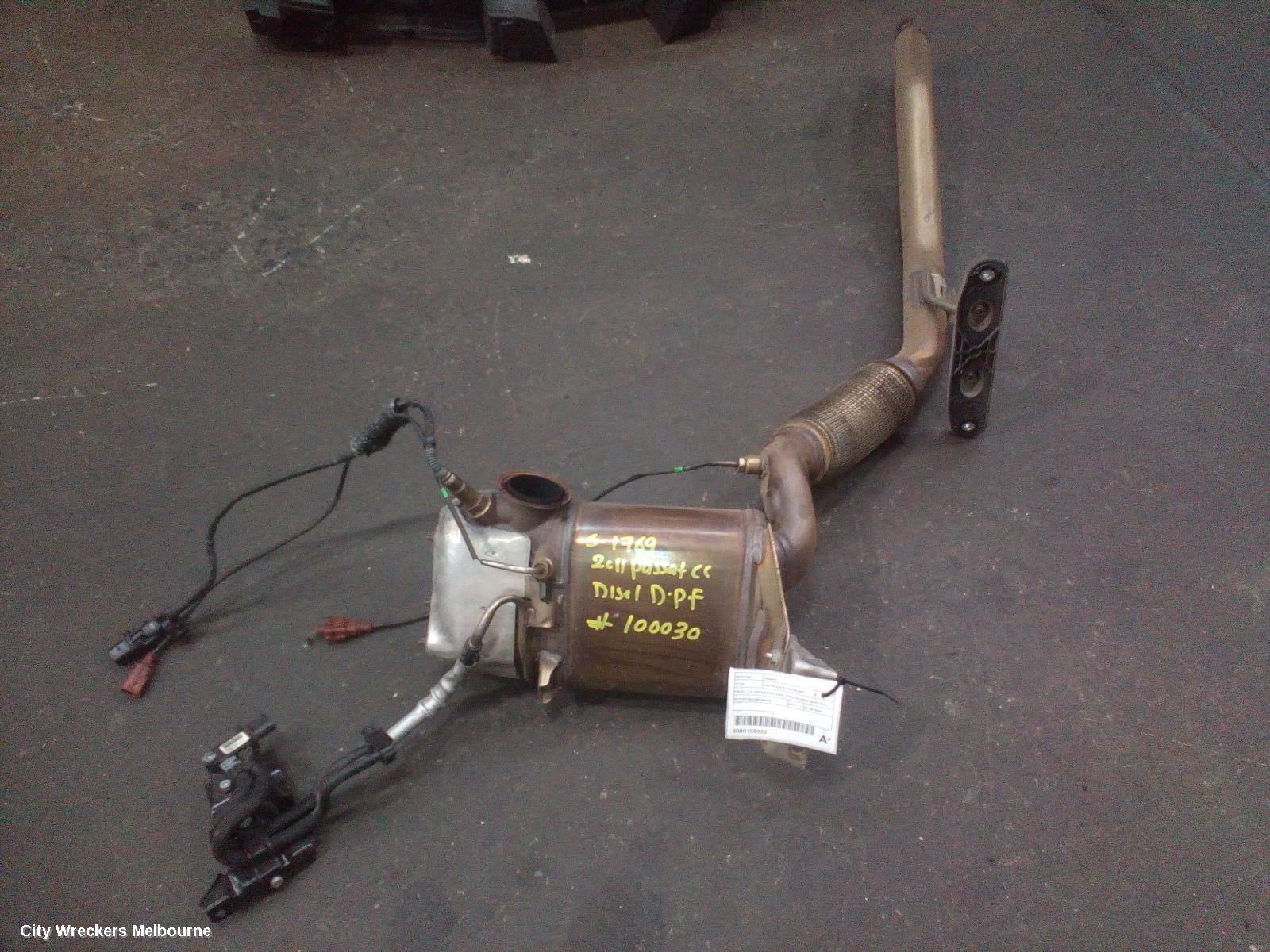 VOLKSWAGEN PASSAT PARTICULATE FILTER/DPF, DIESEL, 2.0, CFGB/CFGC CODE, FWD, 3C/MK6 B6-B7/3CC, 08/2007 - 12/2016