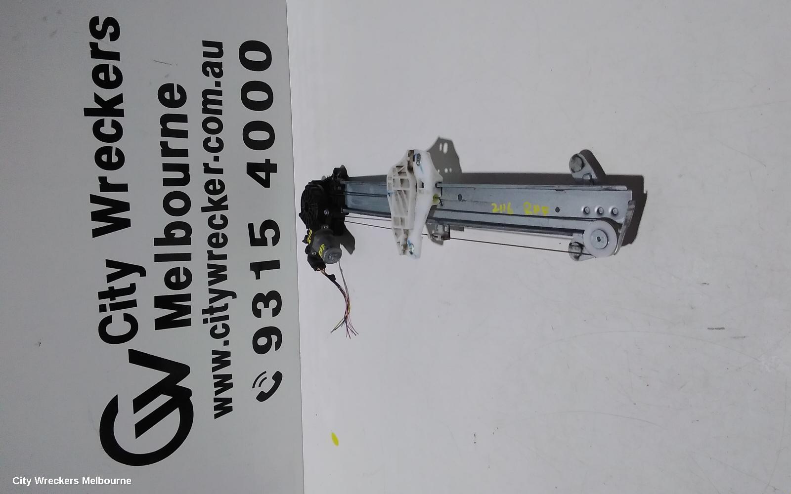 HONDA CRV RIGHT FRONT WINDOW REG/MOTOR, RW, 05/2017 - 08/2023