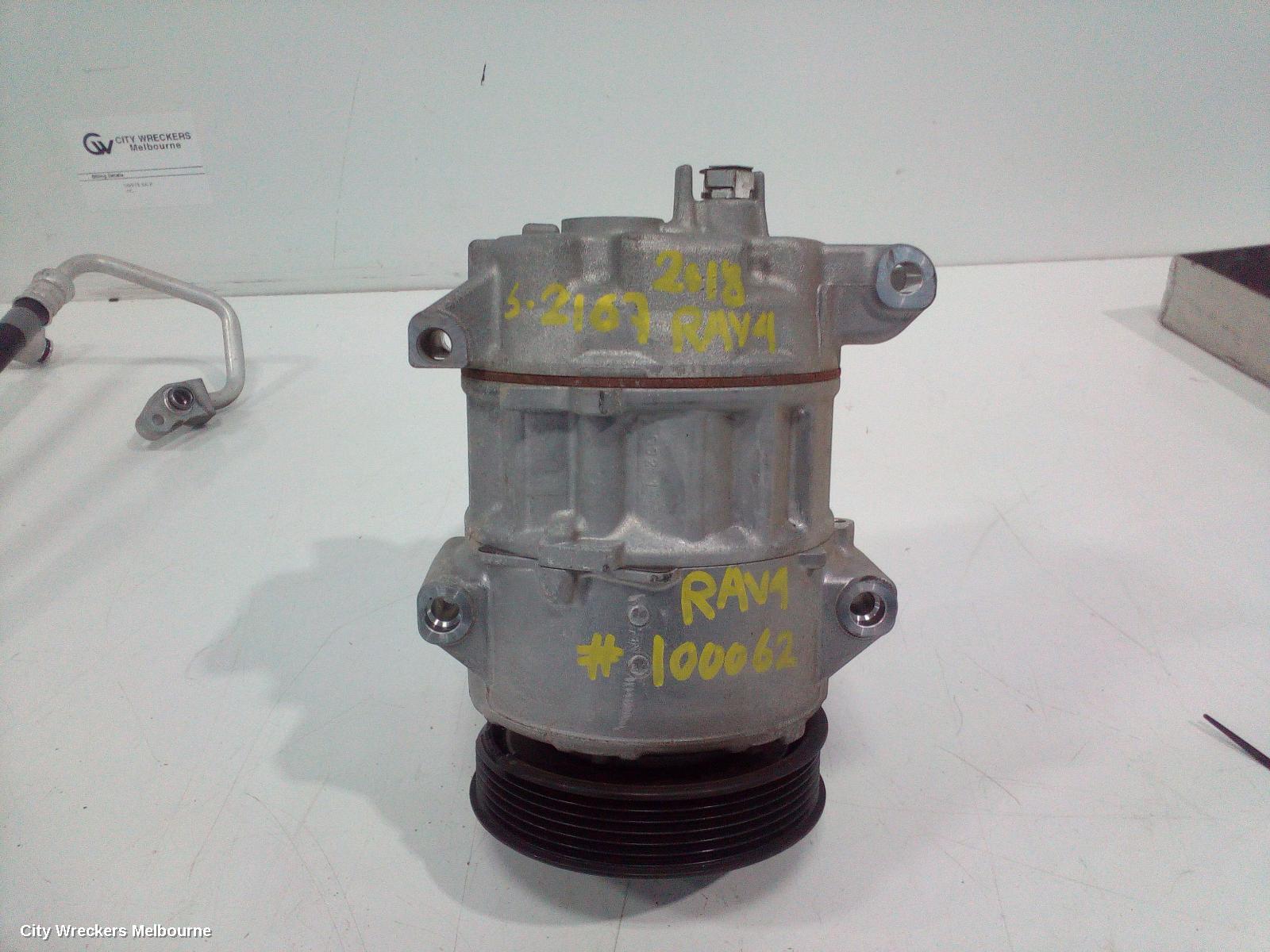 TOYOTA RAV4 A/C COMPRESSOR, ZSA42R, 2.0, PETROL, 12/2012 - 11/2018
