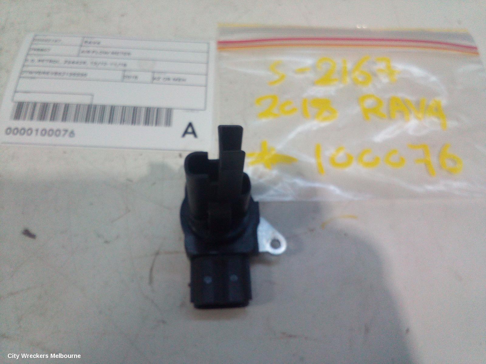 TOYOTA RAV4 AIR FLOW METER, 2.0, PETROL, ZSA42R, 12/2012 - 11/2018