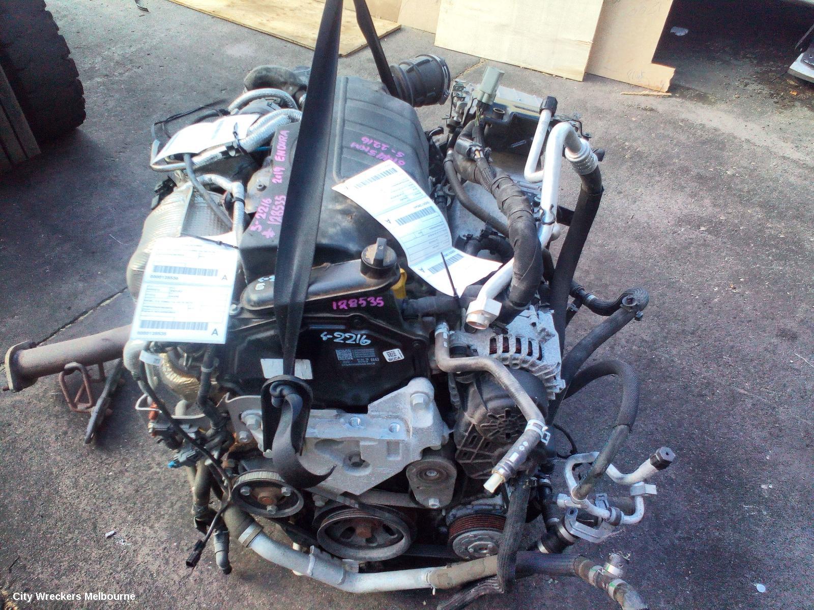 FORD ENDURA ENGINE, DIESEL, 2.0, TURBO, CA, 09/2018 - 06/2020
