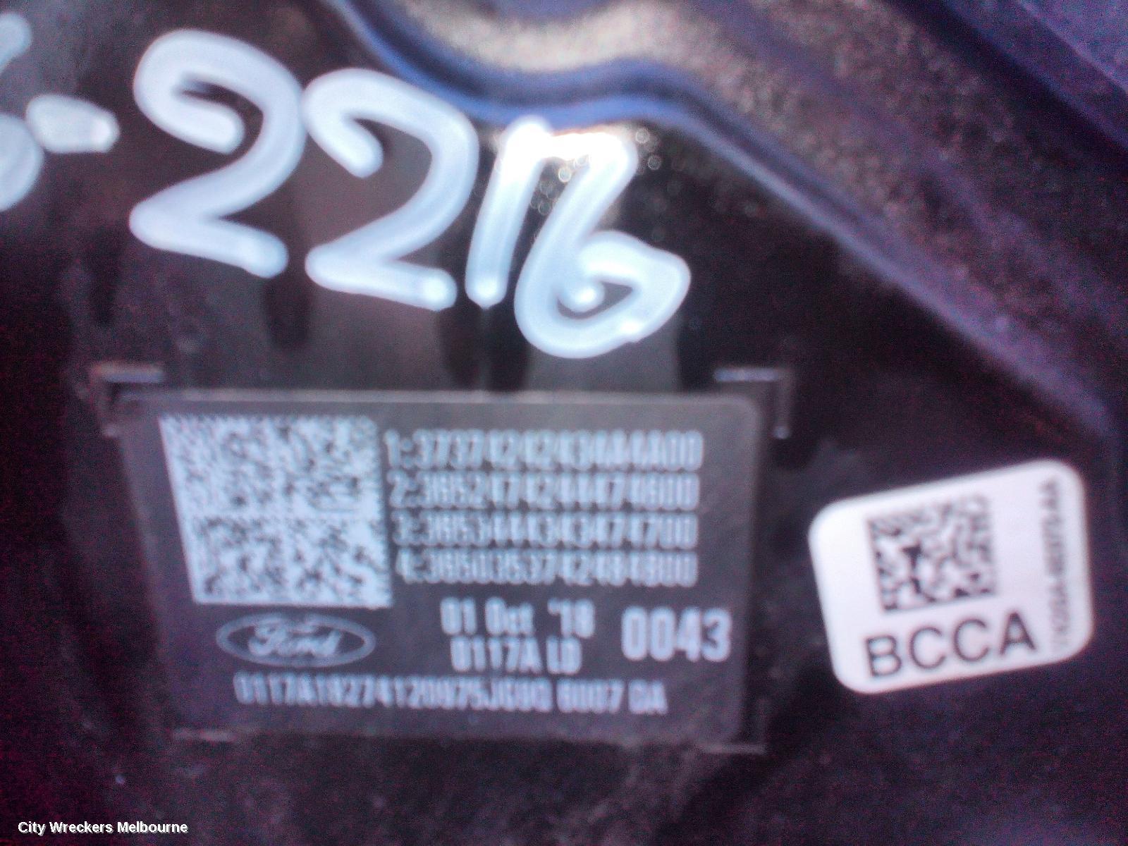 FORD ENDURA ENGINE, DIESEL, 2.0, TURBO, CA, 09/2018 - 06/2020