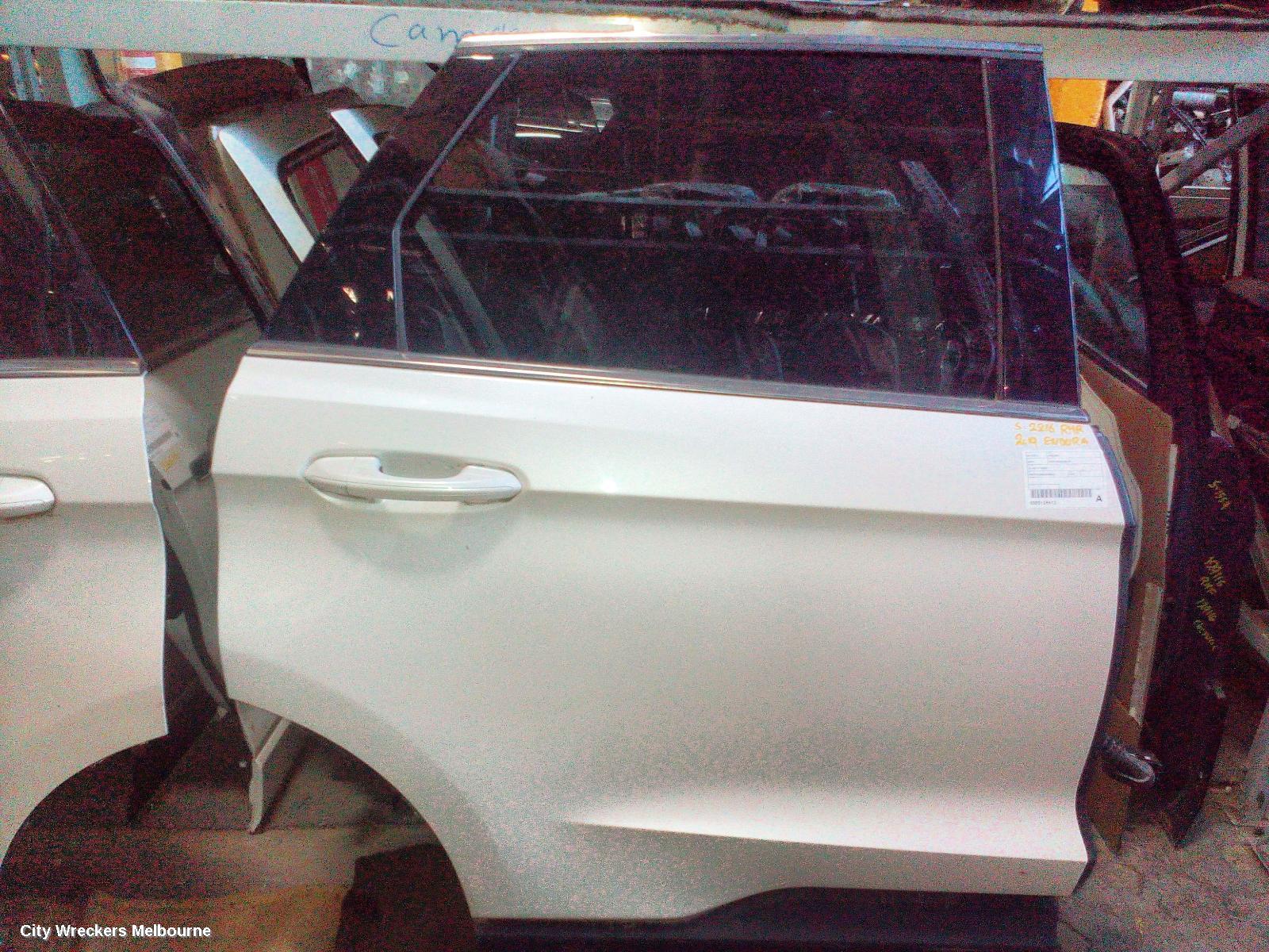 FORD ENDURA RIGHT REAR DOOR, CA, 09/2018 - 06/2020