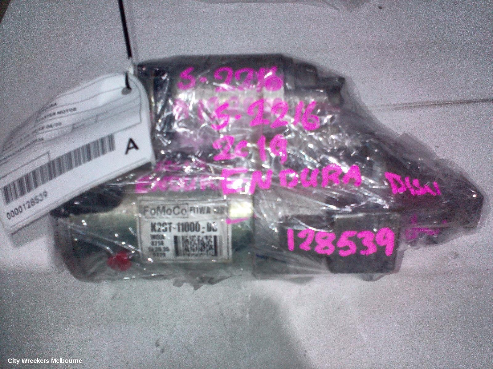 FORD ENDURA STARTER, DIESEL, 2.0, CA, 09/2018 - 06/2020