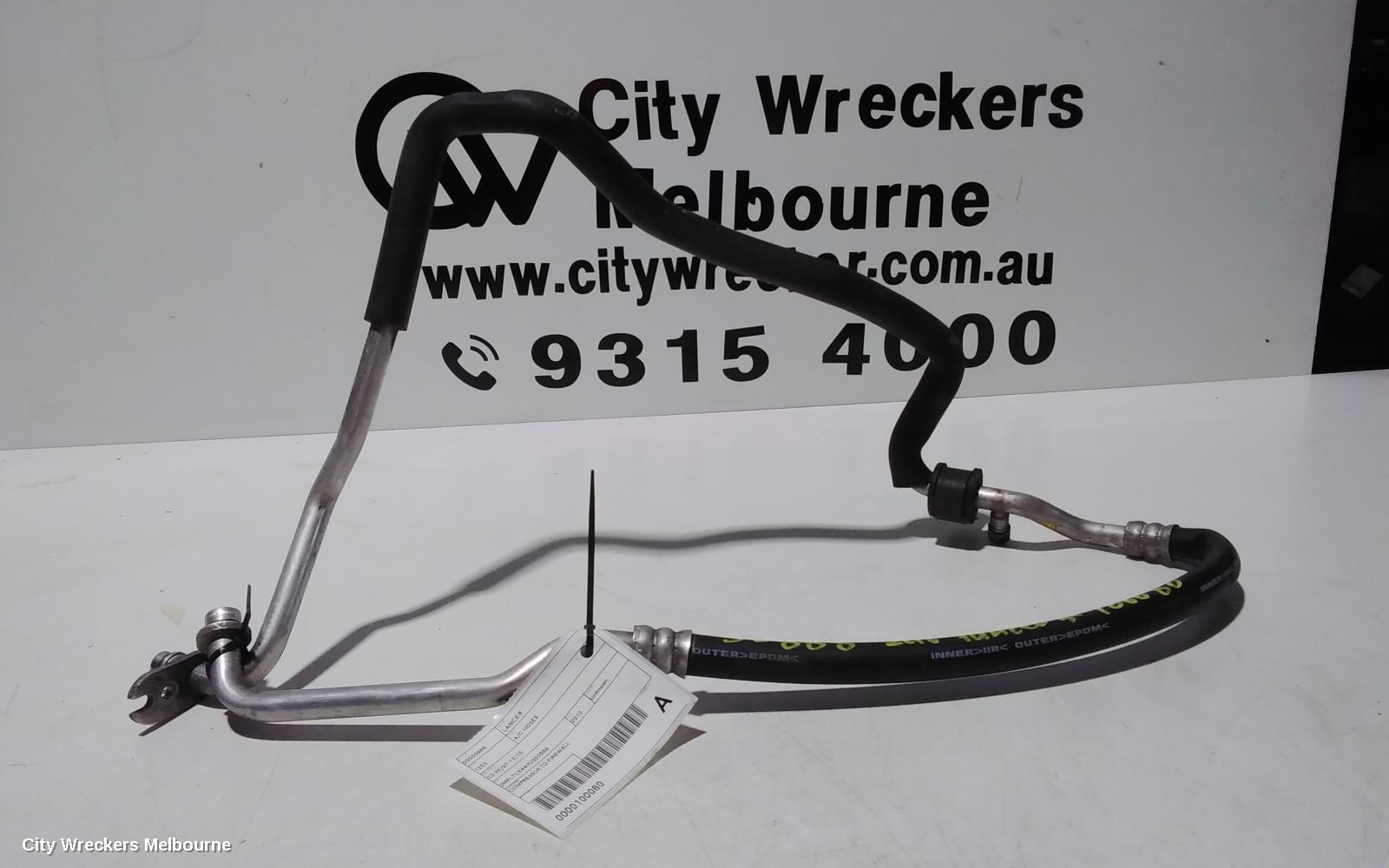 MITSUBISHI LANCER A/C HOSES, CONDENSER TO COMPRESSOR, PETROL, 2.0, 4B11, NON TURBO, CJ, 07/2007 - 08/2011