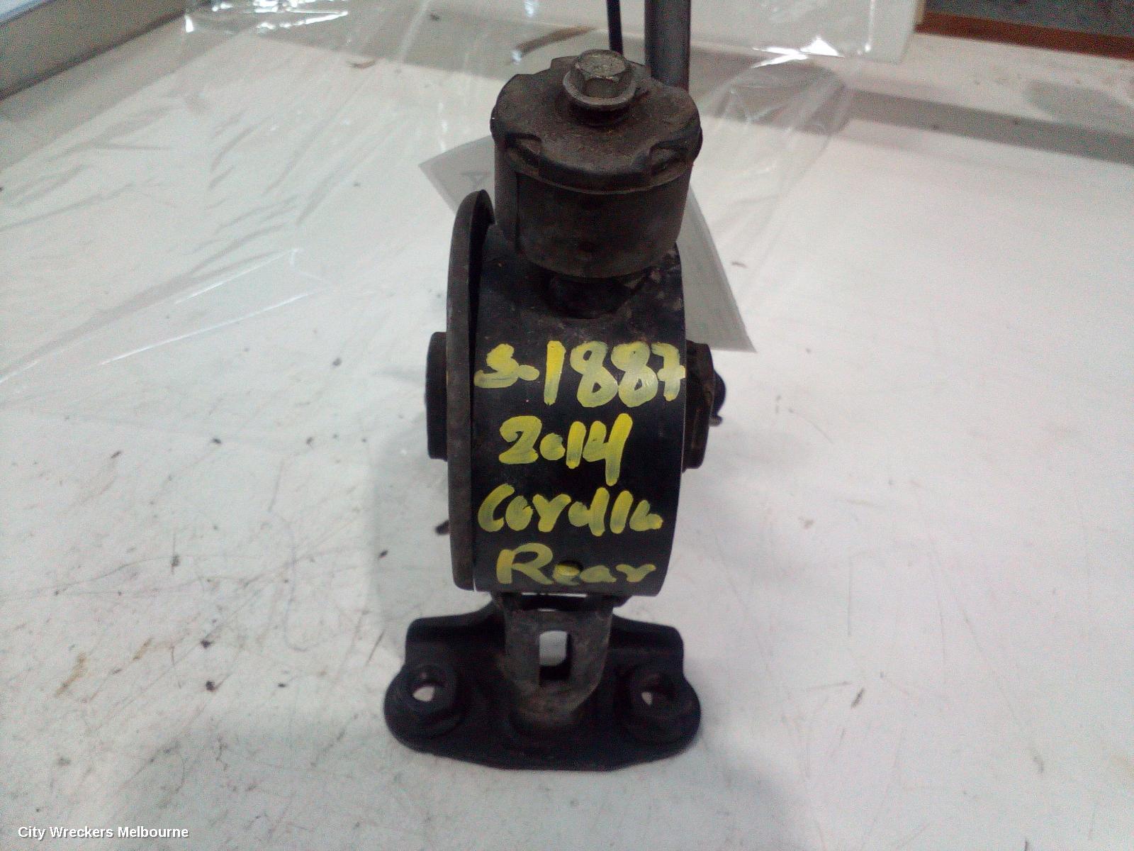 TOYOTA COROLLA MOUNT, ZRE182R 10/2012 - 06/2018