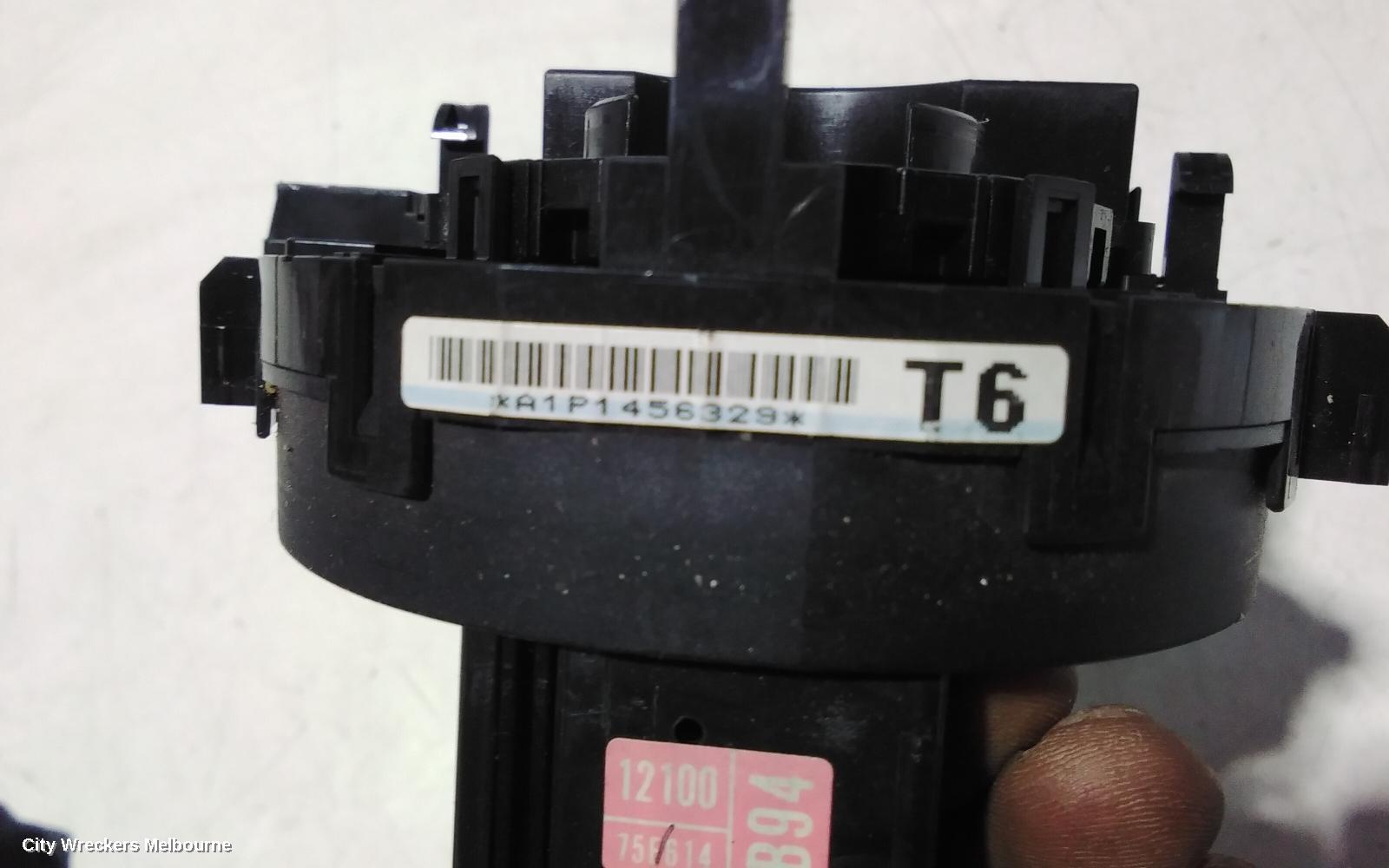 TOYOTA COROLLA AIRBAG MODULE/SENSOR, CLOCKSPRING, ZRE182R, 10/2012 - 03/2015