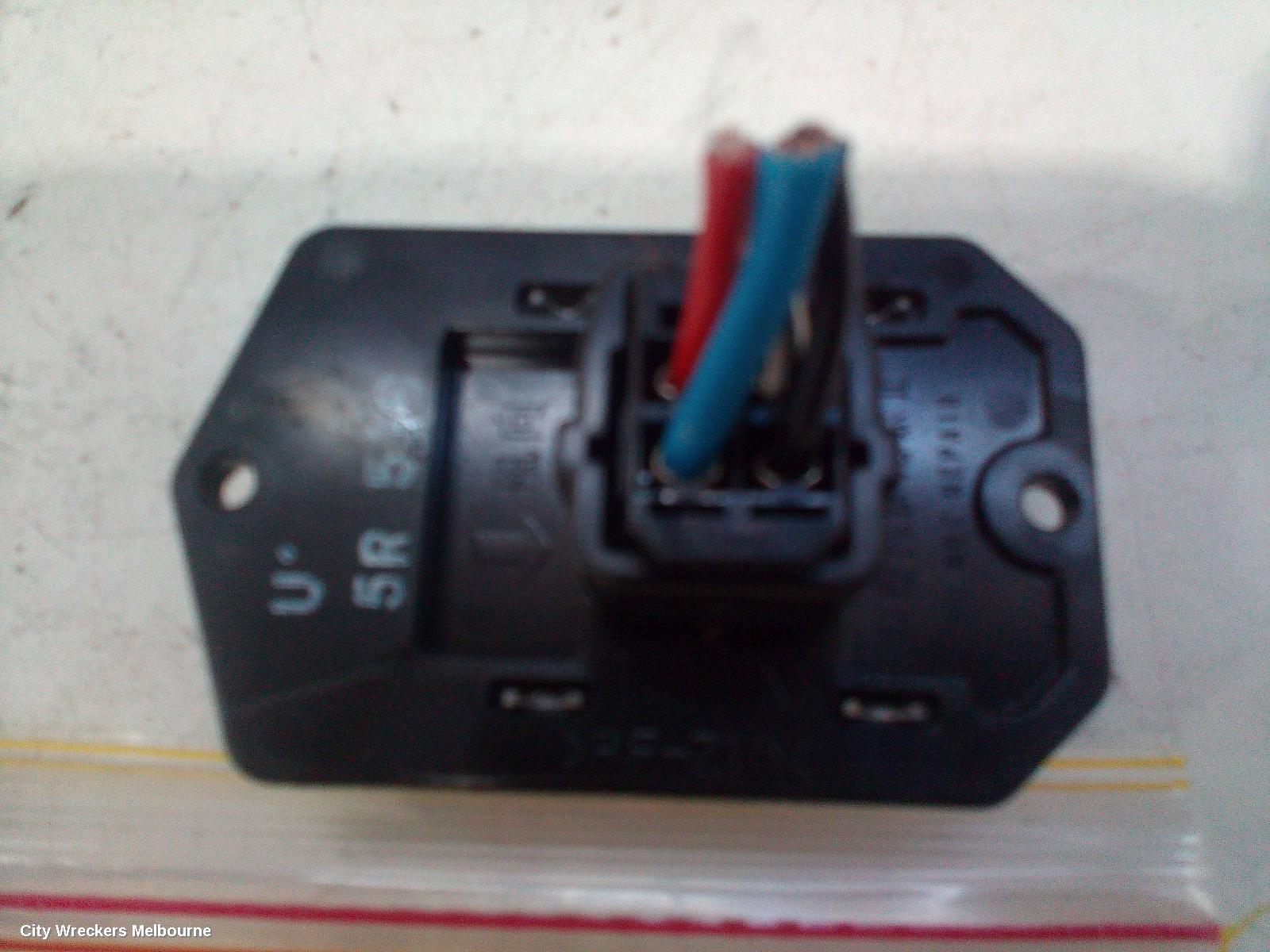 TOYOTA COROLLA FAN SPEED RESISTOR, ZRE182R, HATCH, 10/2012 - 06/2018