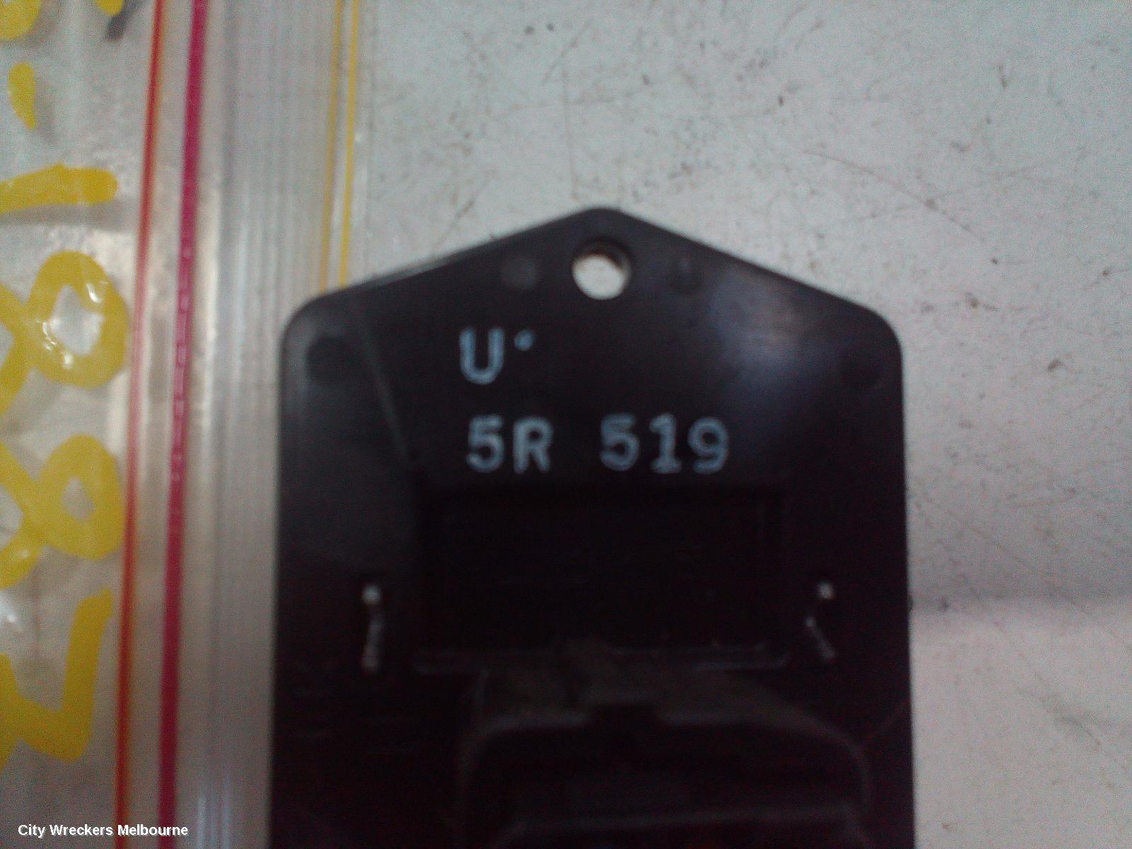 TOYOTA COROLLA FAN SPEED RESISTOR, ZRE182R, HATCH, 10/2012 - 06/2018