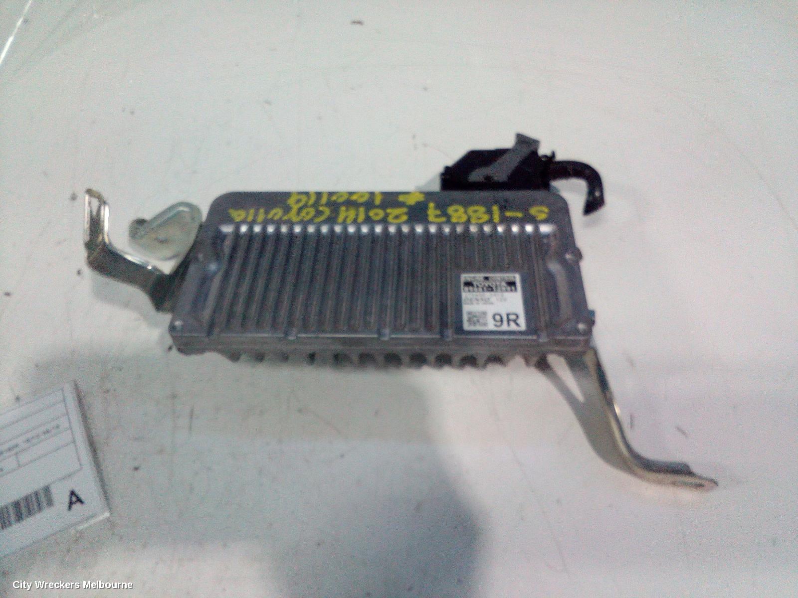 TOYOTA COROLLA ECU, ENGINE ECU, AUTO T/M, ECU ONLY, ZRE182R, 10/2012 - 06/2018