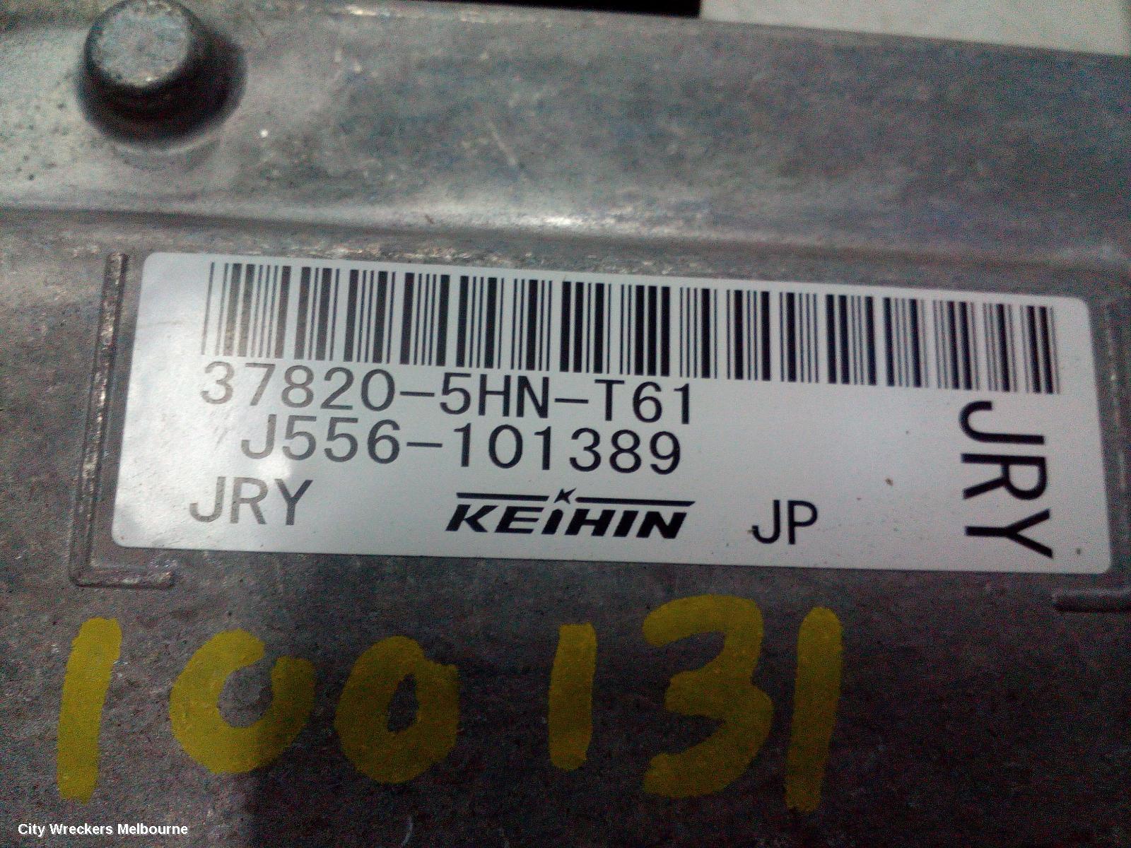 HONDA HRV ECU, ENGINE ECU, 1.8, PETROL, ECU ONLY, RU5, 12/2014 - 10/2021