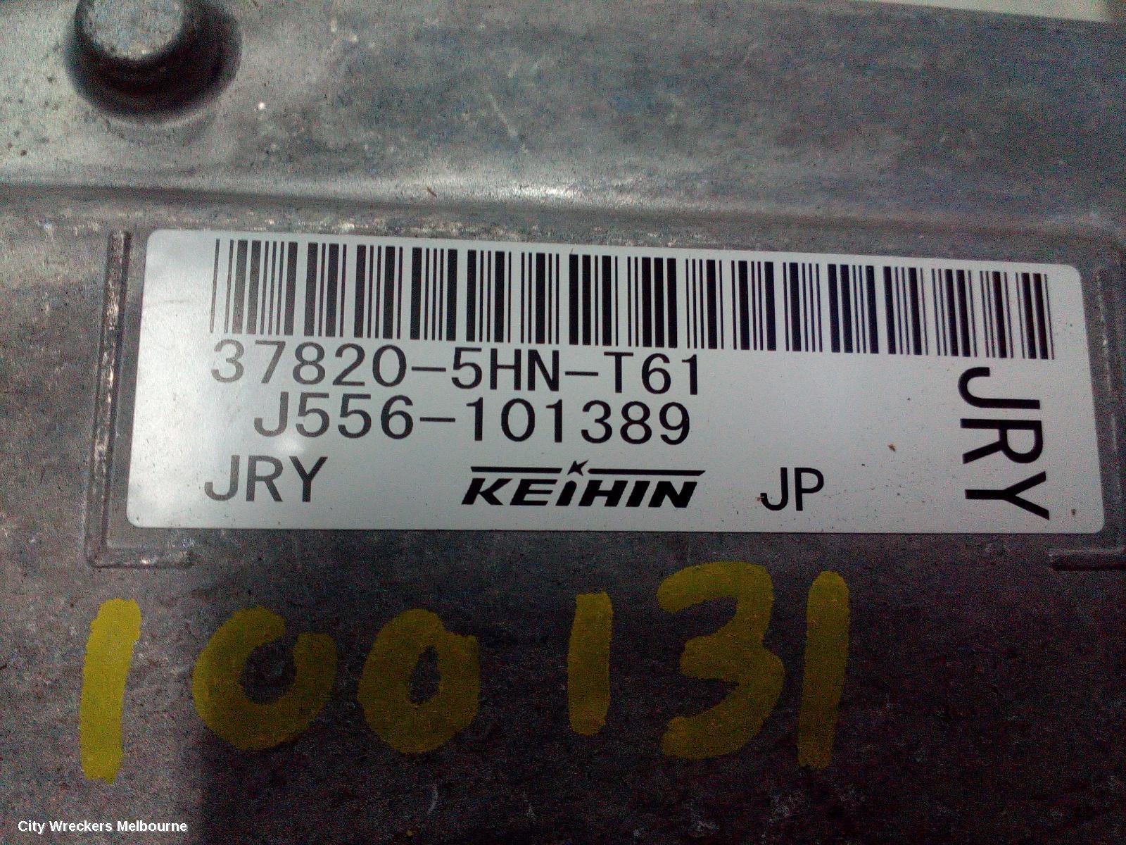 HONDA HRV ECU, ENGINE ECU, 1.8, PETROL, ECU ONLY, RU5, 12/2014 - 10/2021