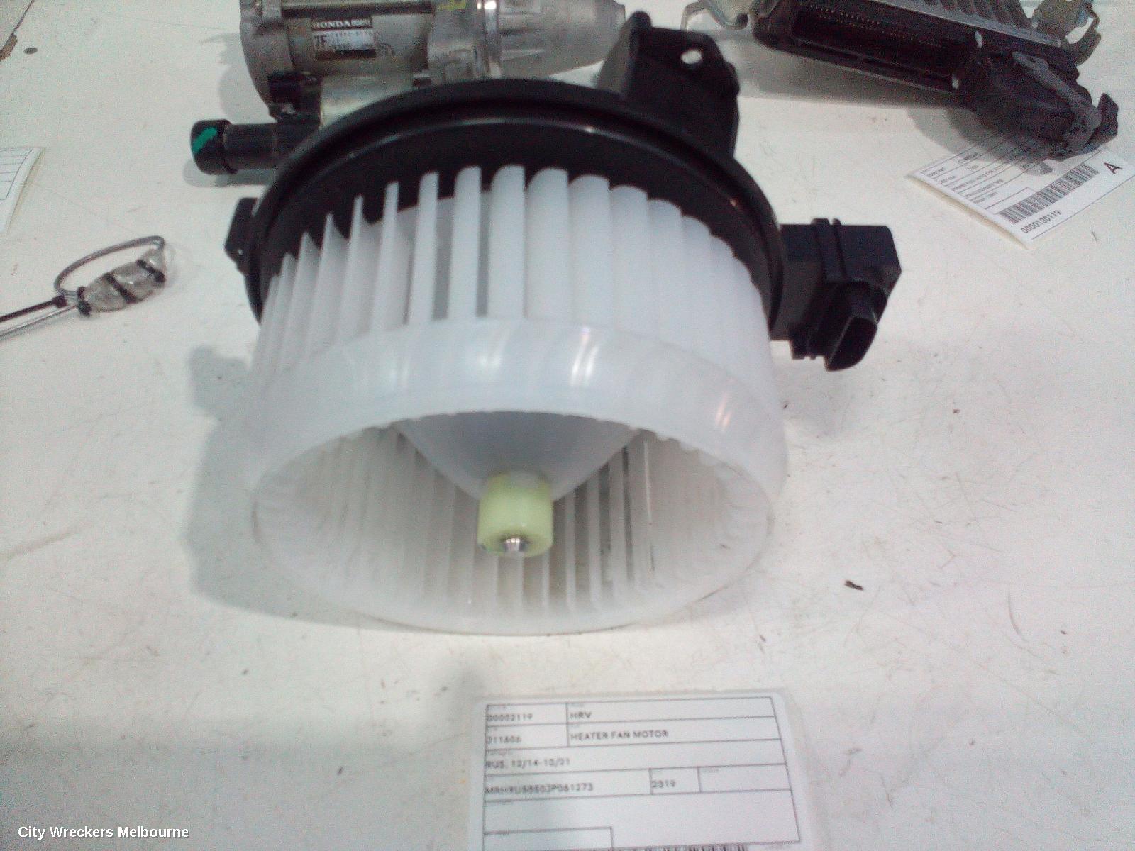 HONDA HRV HEATER FAN MOTOR, RU, 12/2014 - 10/2021