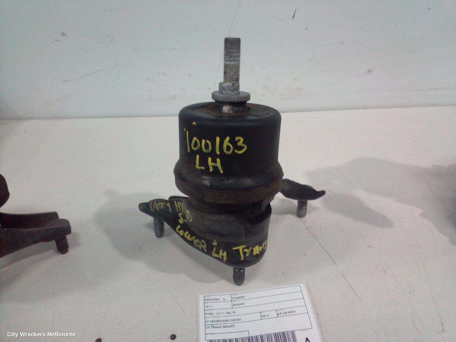 TOYOTA CAMRY MOUNT, XV50, 12/2011 - 05/2015
