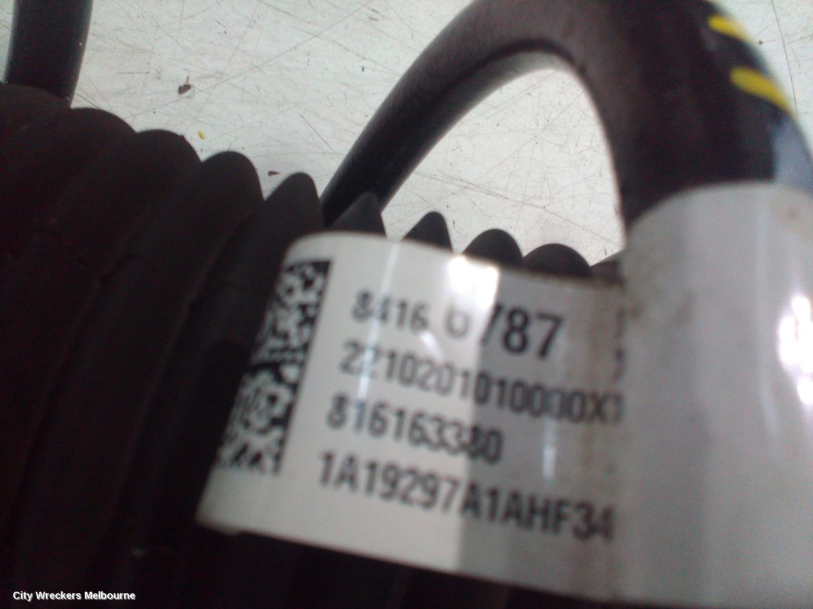 HOLDEN EQUINOX LEFT FRONT STRUT, EQ, 09/2017 - 12/2020