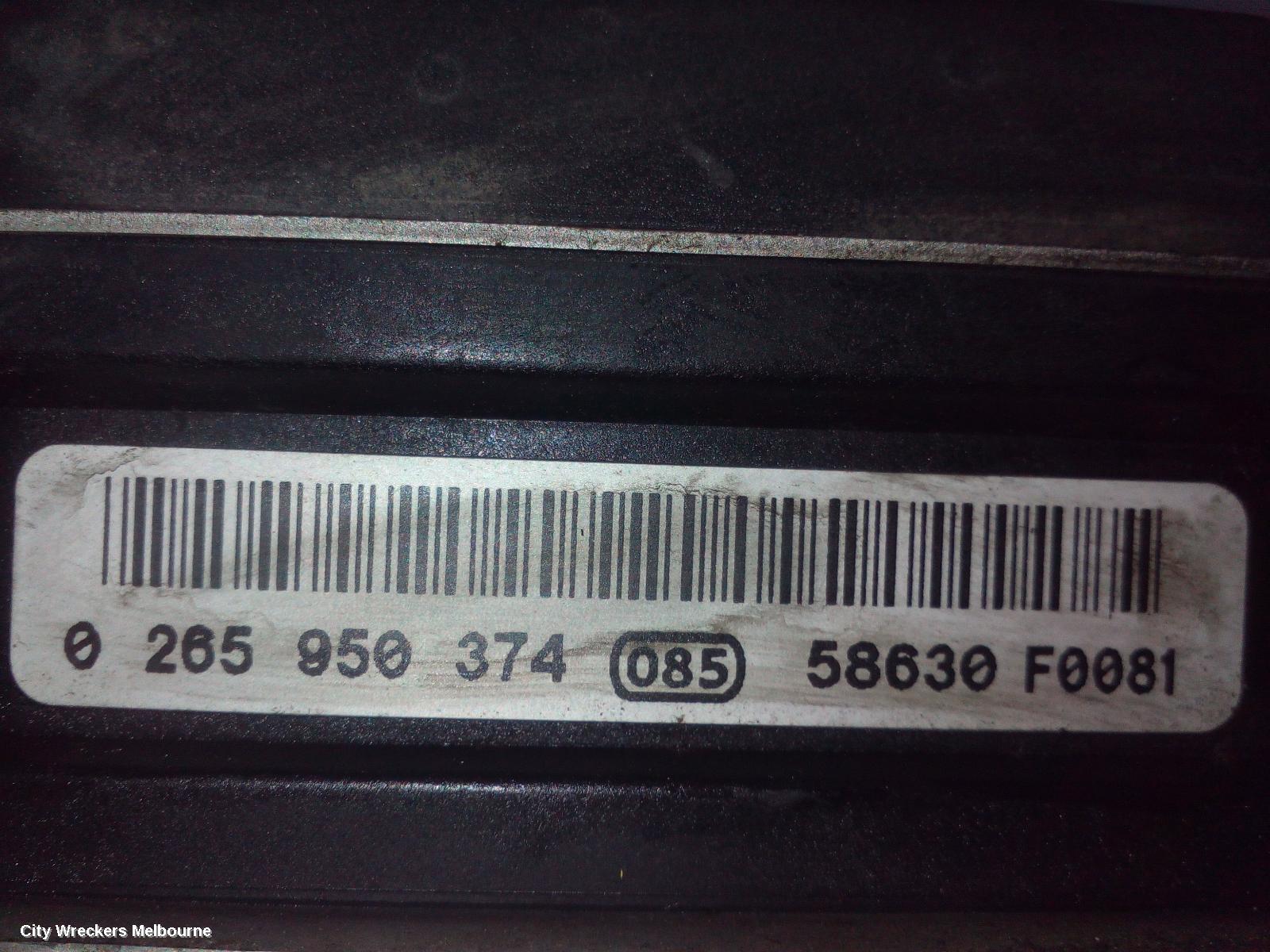 PEUGEOT 307 ABS PUMP/MODULATOR, T6, 10/2005 - 12/2009