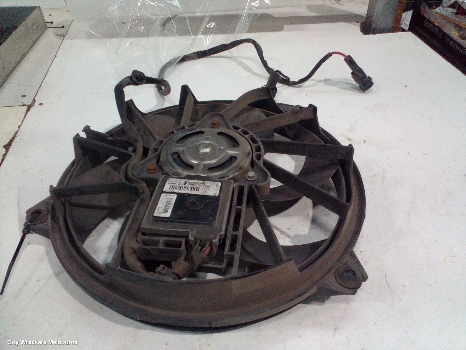 PEUGEOT 407 FAN, RADIATOR FAN, 2.7, DIESEL, LH SIDE, P/N 1253K6, 12/2005 - 12/2011