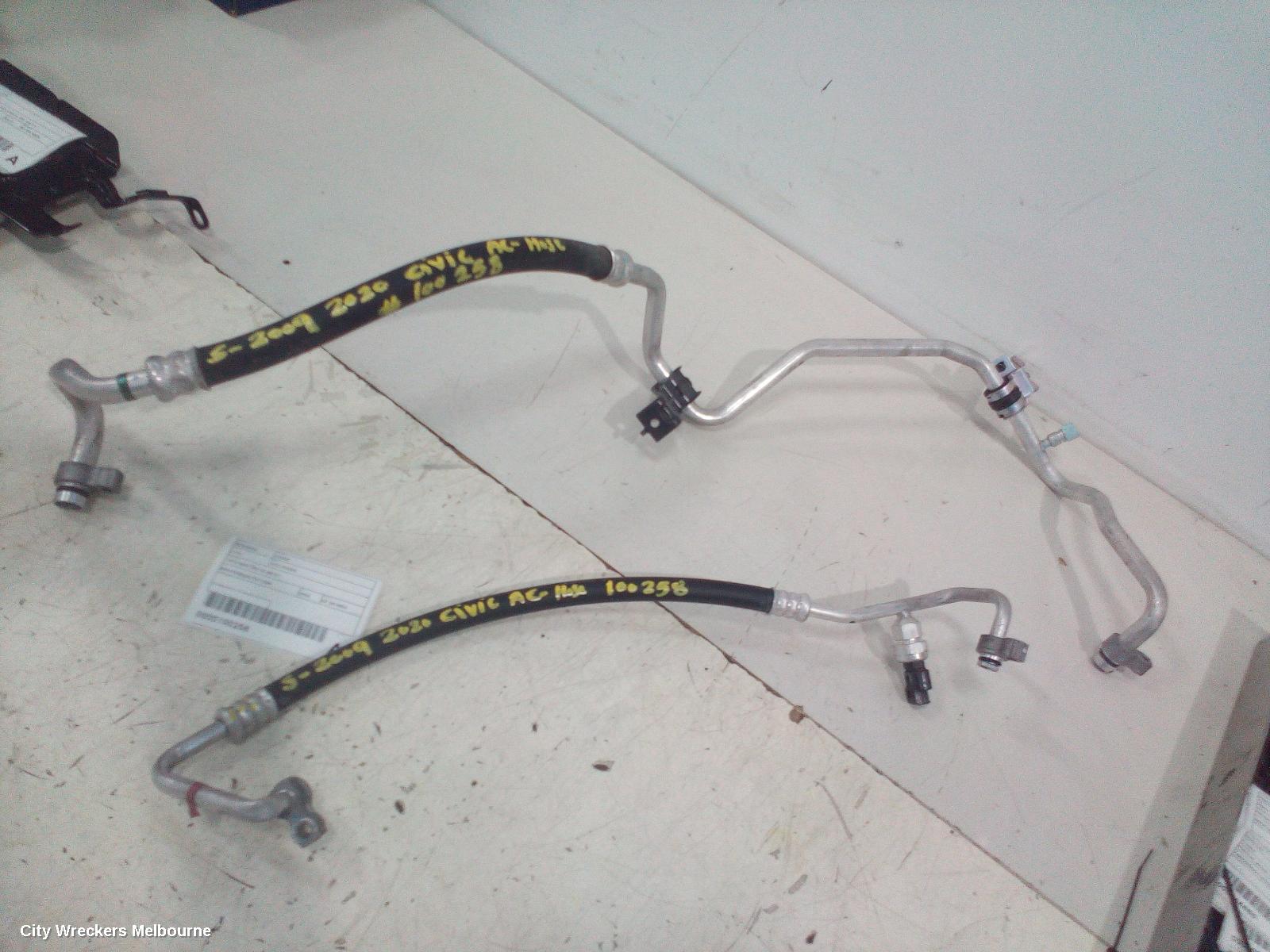 HONDA CIVIC A/C HOSES, 10TH GEN, 05/2016 - 08/2021