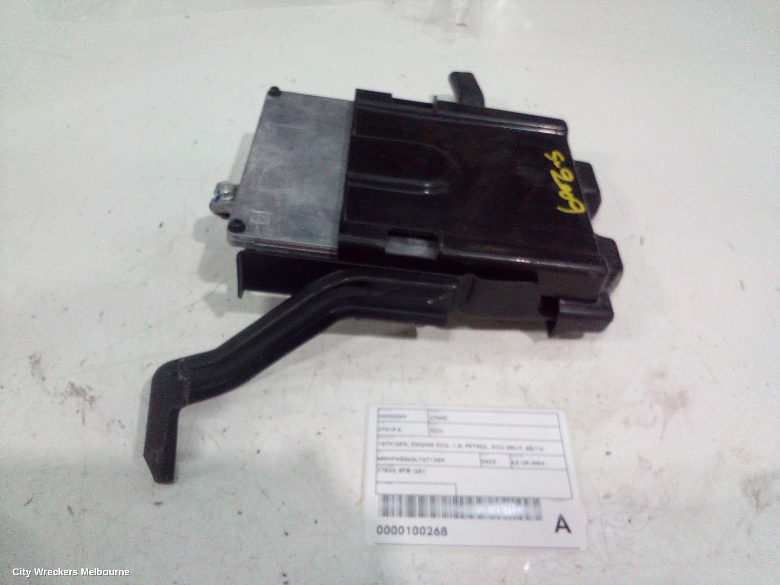 HONDA CIVIC ECU, 10TH GEN, ENGINE ECU, 1.8, PETROL, ECU ONLY, 05/2016 - 08/2021